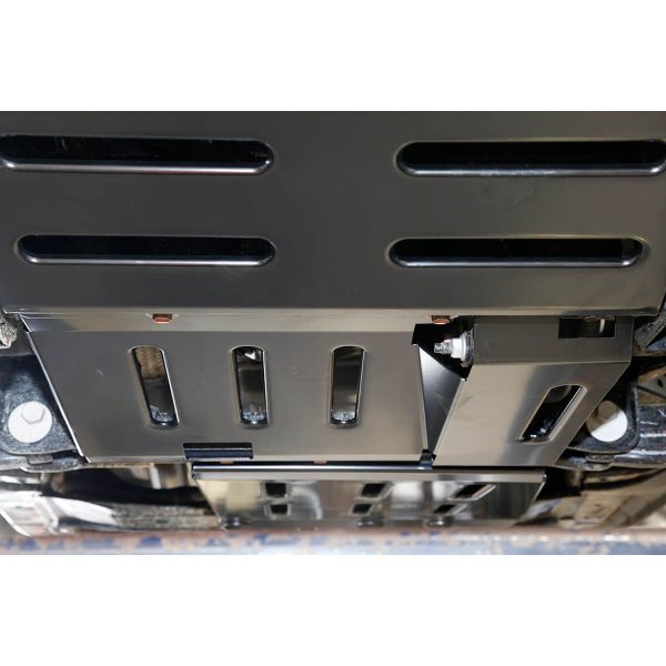 Underbody Guard Sump Steel Black