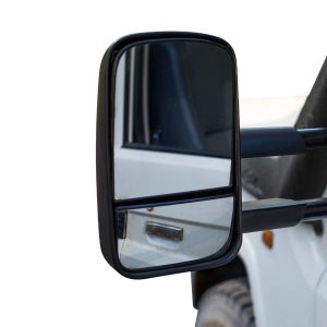 Clearview Towing Mirrors Electric w/ Indicators Black
