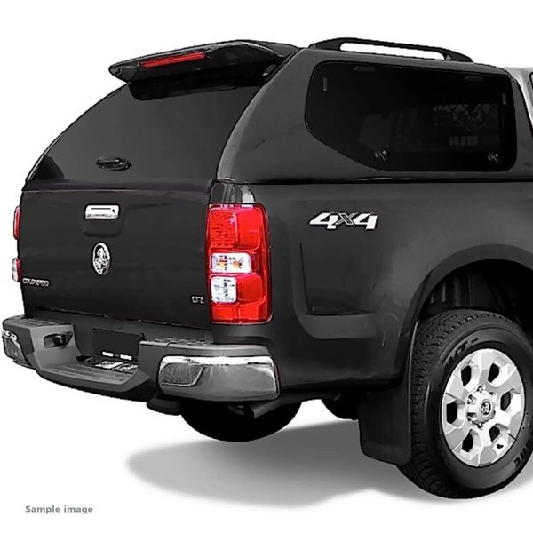 TJM Premium Canopy Holden Colorado D/C Dark Shadow Metallic