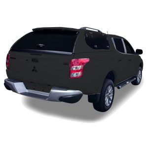 TJM Premium Canopy Mitsubishi Triton MR D/C Pitch Black